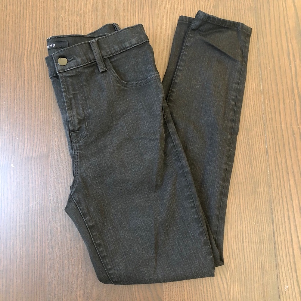 EUC J Brand Alana High Rise Cropped Jeans